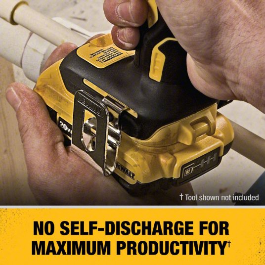 DEWALT 20V MAX Battery, Compact 2.0Ah Double Pack