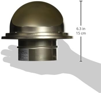 Noritz VT4-SH Horizontal hood vent termination for 4" Stainless Steel