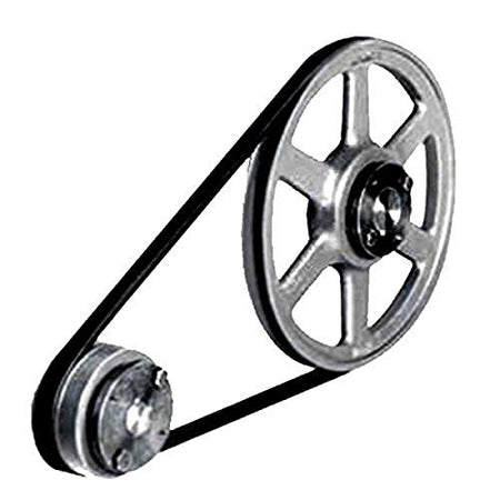 Fantech DP-20-CB Motor Fan Pulley, Bushing If Required and Belts, 20", 699 RPM Maximum