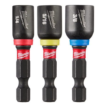 Milwaukee SHOCKWAVE Impact Duty™ 1-7/8" Magnetic Nut Driver Set 3PC