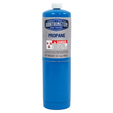 Worthington 4300675 - Propane, 1 Pound Cylinder Tank