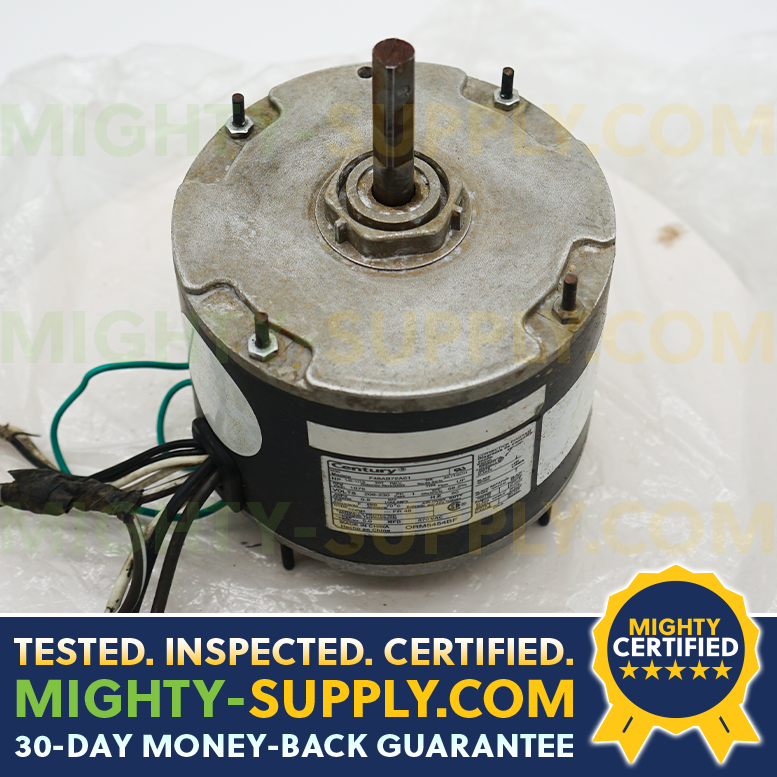 Century F48AB22A01 Condenser fan motor 1/6HP 1075RPM 208/230V 60 HZ 1.4 A FR48