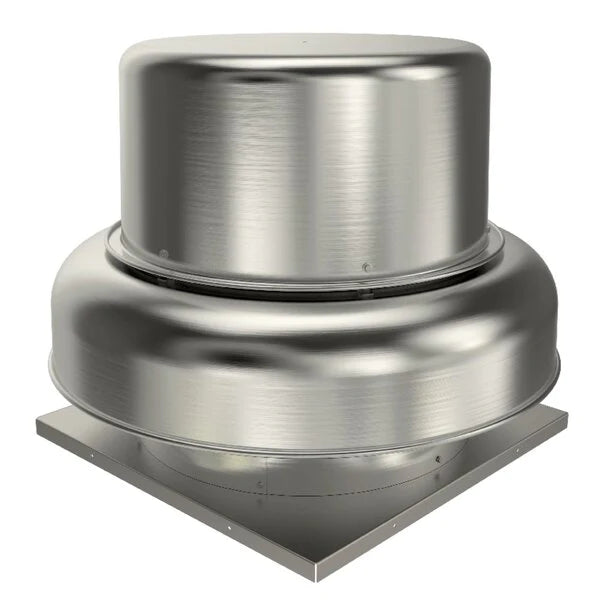 Fantech® 5BDD18 Belt-Drive Downblast Roof Ventilator Shell, 4933 cfm, 1/3 hp