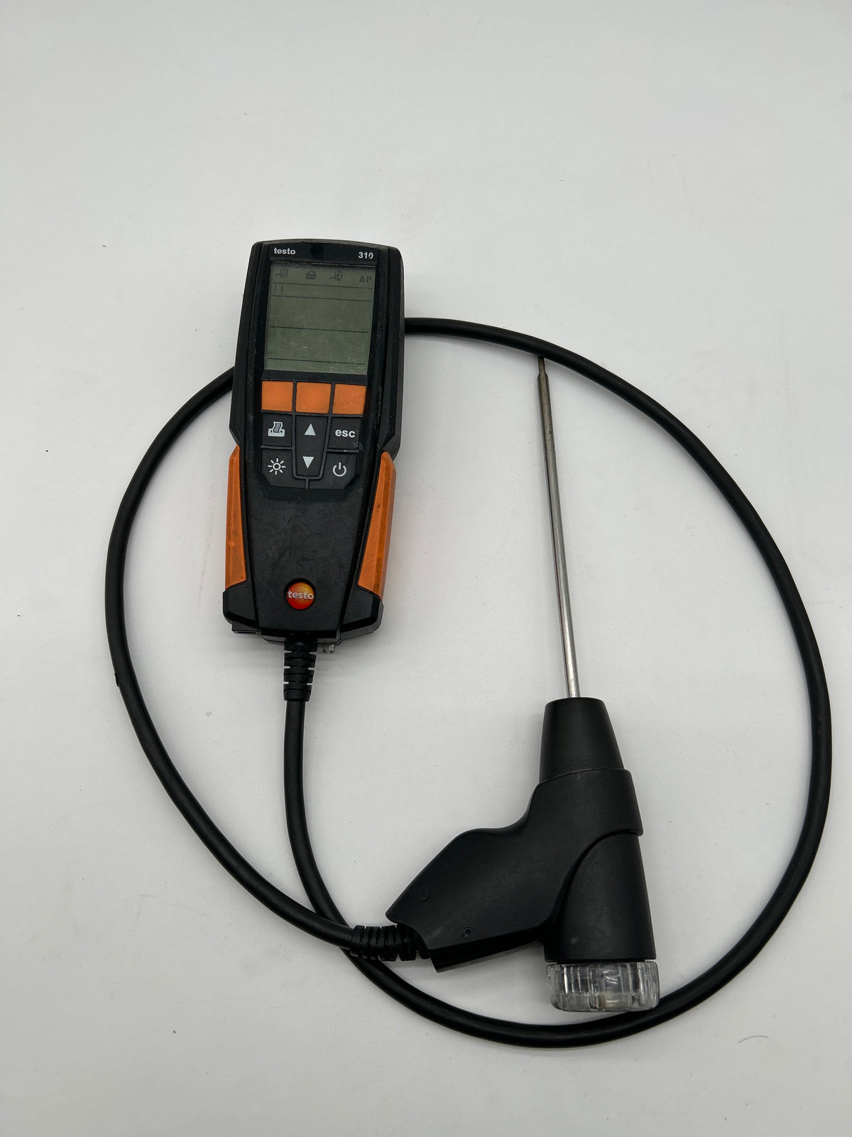 Testo 310 I Residential Combustion Analyzer I Flue Gas Detector Set for Heating Systems