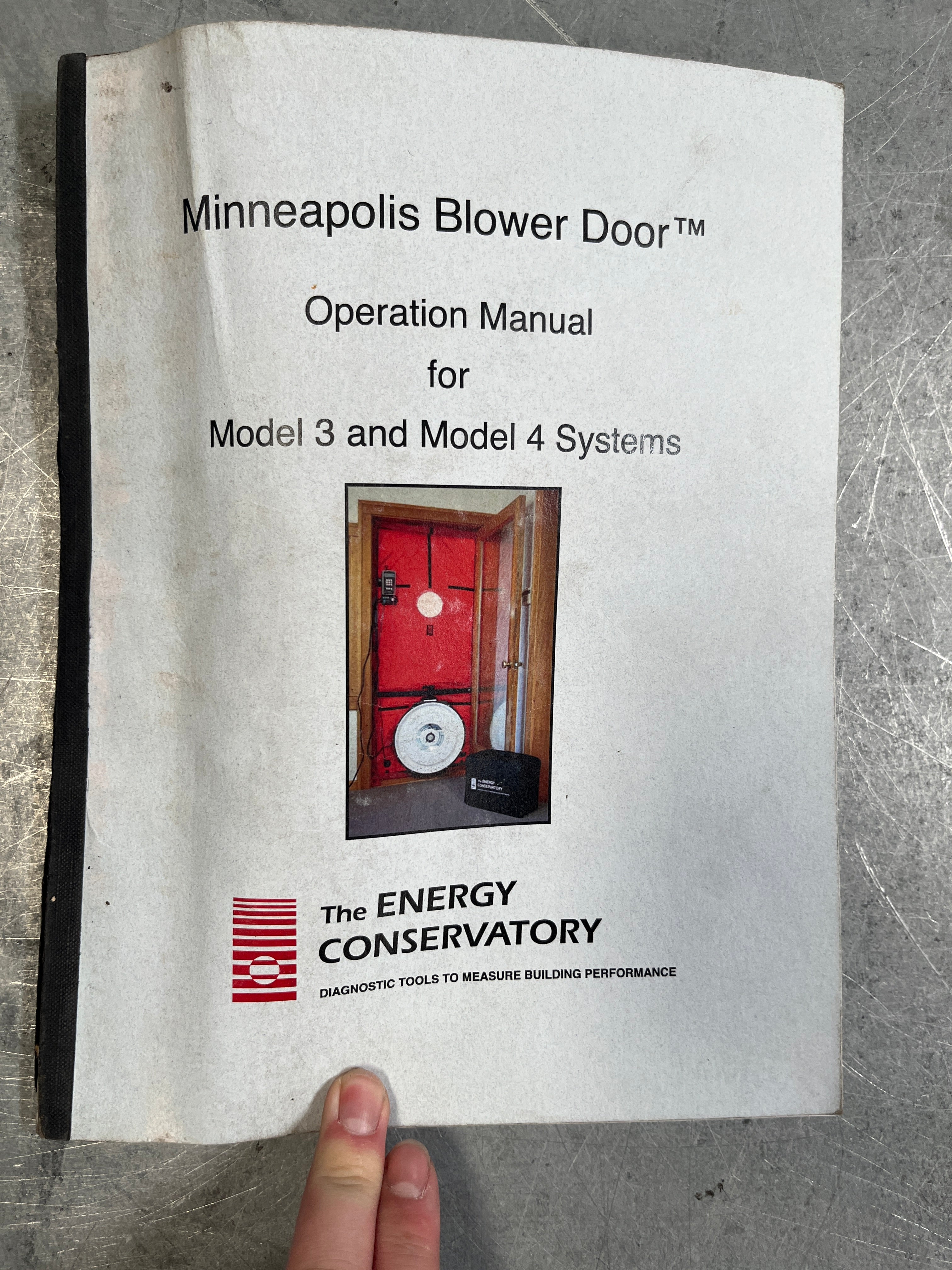 Minneapolis Blower Door System Energy Audit Equipment