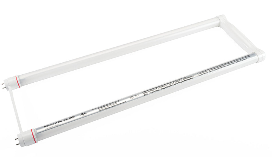 KT-LED18T8-U6GC-840-D Direct Drive LED T8 U-Bend 6" 18W 4000K Keystone Technologies - 12 Pack