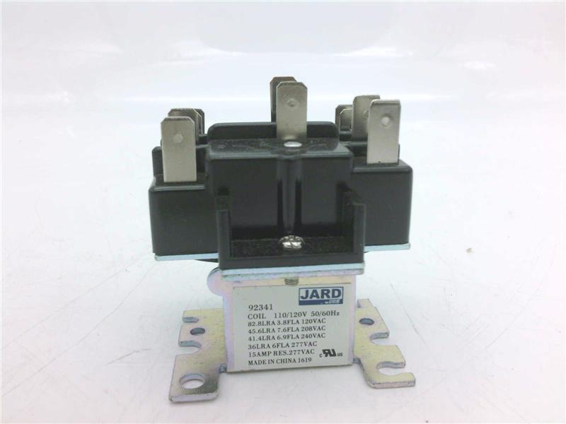 JARD SWITCHING RELAY 92341 COIL 110/120V