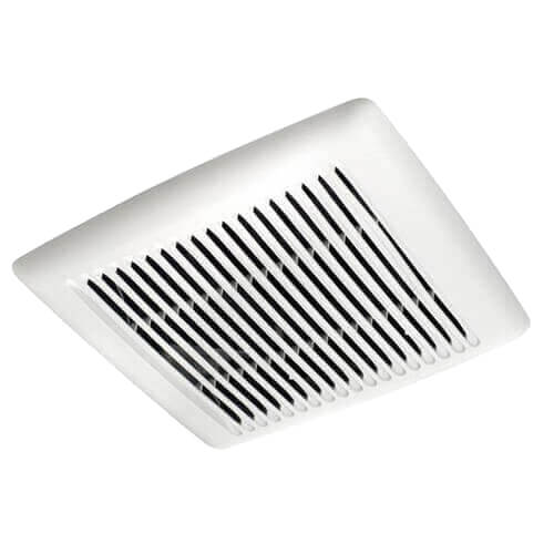 Broan AE50F1 Flex Series Fan Finish Pack w/ White Grille, No Light (50 CFM, 0.5 Sones)