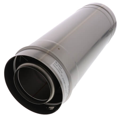 Noritz CVP-12STR Concentric 12" Straight Vent Pipe