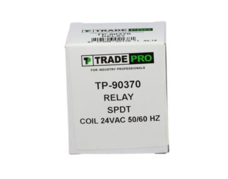 TRADEPRO® TP-90370 - Relay, 24 VAC, SPDT