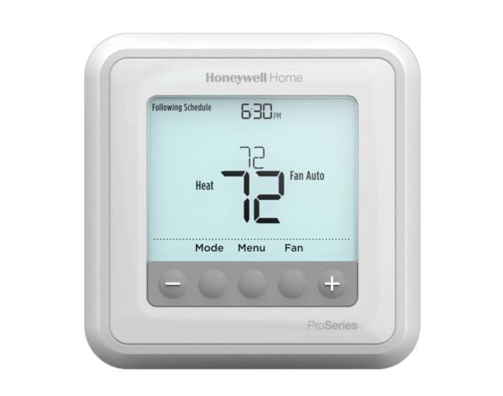 Honeywell TH6220U2000/U - T6 Pro Programmable Thermostat, 2 Heat/1 Cool Heat Pumps or 2 Heat/2 Cool Conventional Systems