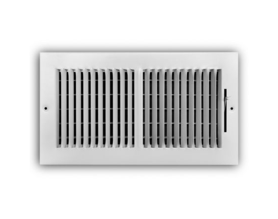 TRUaire 102M 14X06 - Stamped Steel 2-Way Wall/Ceiling Register, 14" X 06"