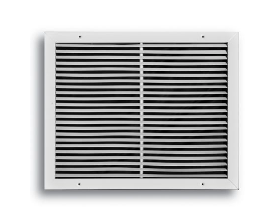 TRUaire 270 14X06 - Steel Fixed Bar Return Air Grille, White, 14" X 06"