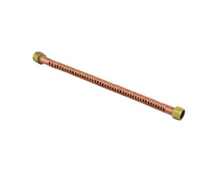 Rheem AP10506 - Flexible Water Connector, Copper, 3/4" Female NPT X 3/4" Female NPT X 18" Long