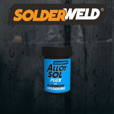 SolderWeld SW-ASF1 - Alloy Sol Powder Flux - 1 Ounce Jar