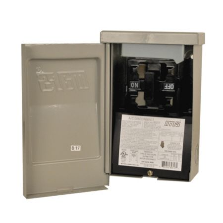 Mars 83917 - 60 Amp, Fused Disconnect With Internal Surge, 120/240V, NEMA 3R, Rainproof