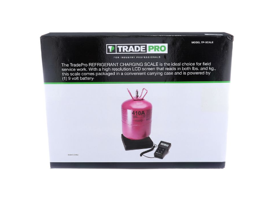 TRADEPRO® TPSCALE - Refrigerant Charging Scale